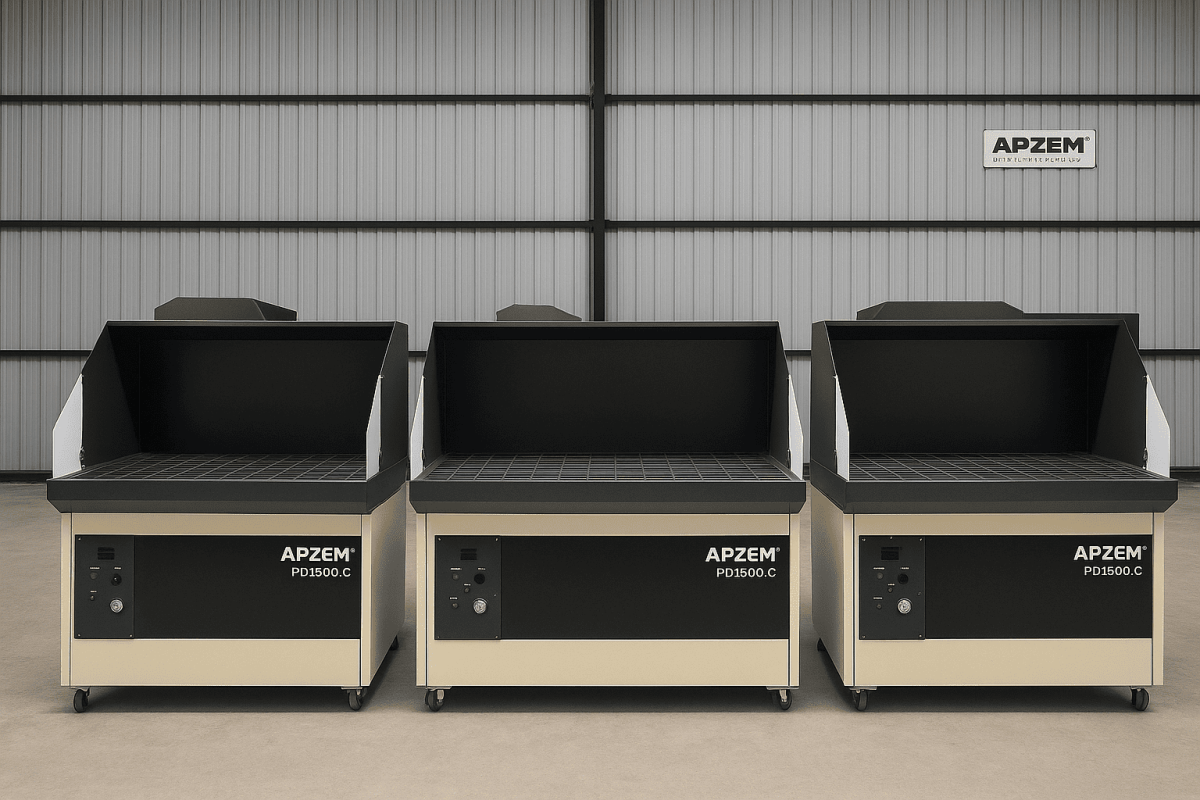 Boost Workplace Safety and Productivity with Apzem Downdraft Tables