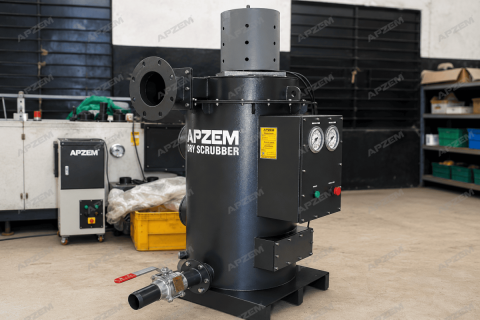 The Silent Air Cleaner Inside Industries: How APZEM Dry Scrubbers Fight Invisible Pollution